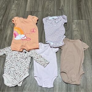 Assorted Baby Onesies Set